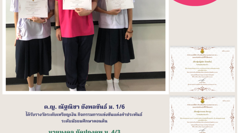 ขอแสดงความยินดี